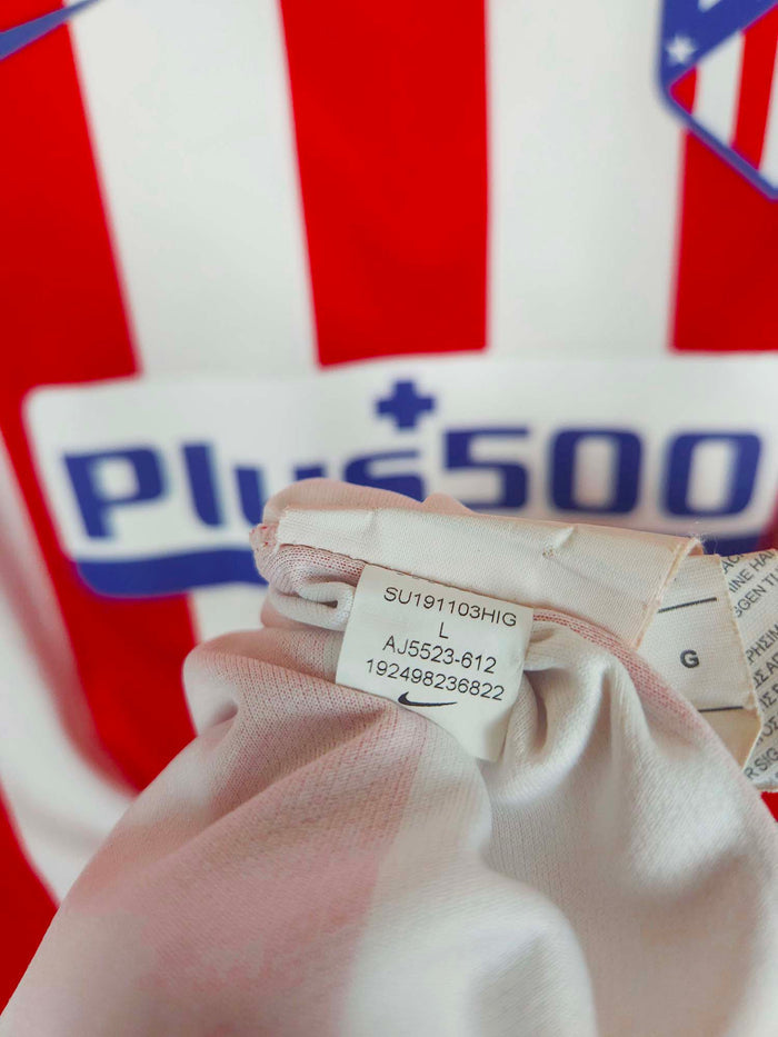 2019-20 Atletico Madrid Home Shirt Joao Felix #7 - detailed view