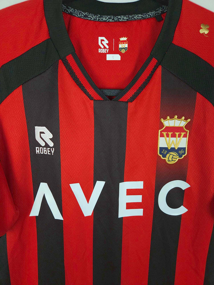 2023-24 Willem II Away Shirt Oosting #29 - detailed view