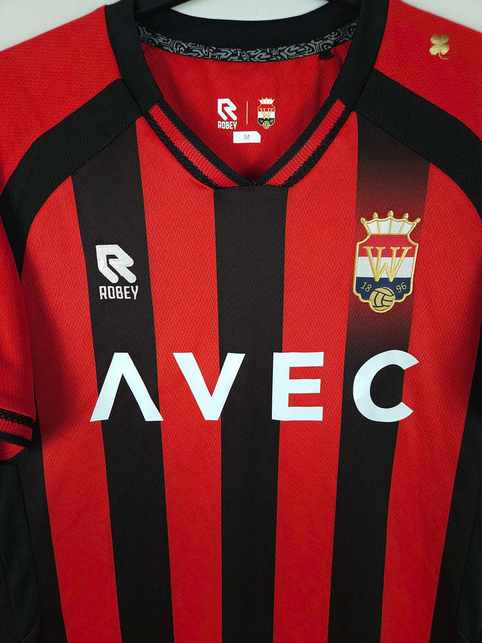 2023-24 Willem II Away Shirt Verreth #6 - detailed view