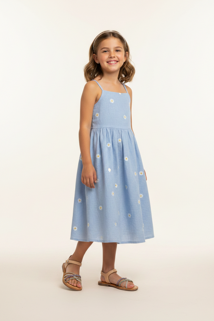 Coryell Leather Sandals For Girls