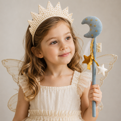 Dress-Up Moon Fairy Wand And Tiara Set