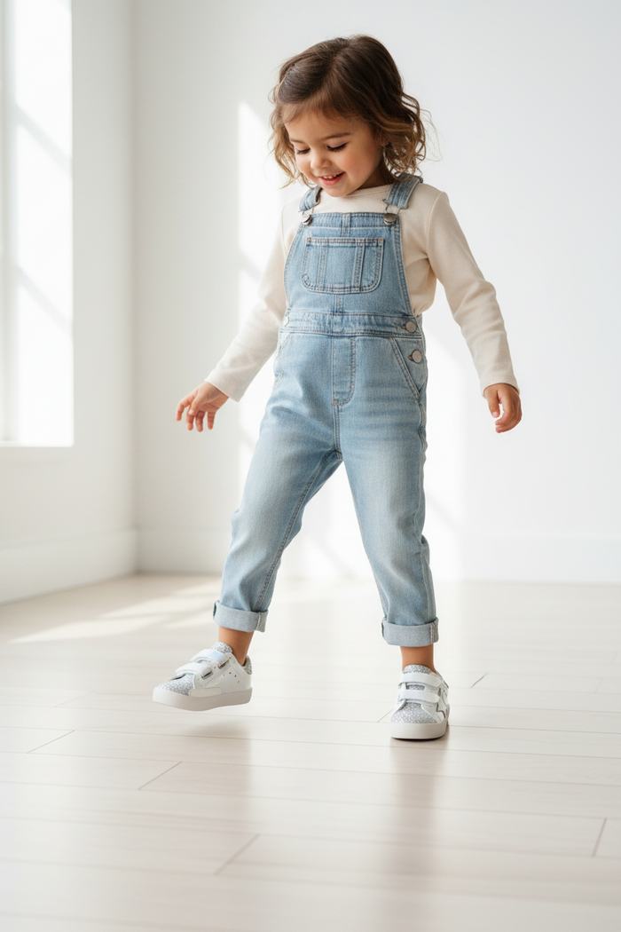 Stormi Iridescent Velcro Sneakers