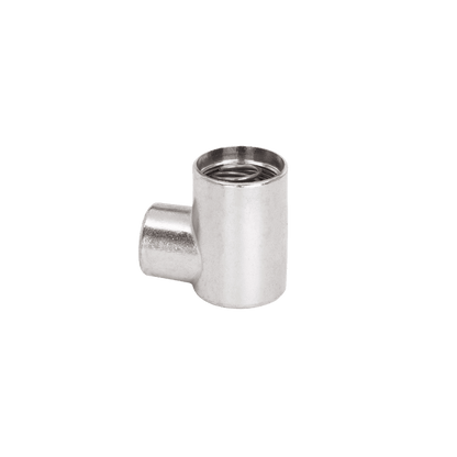 A product shot of the half inch NPT elbow inlet.