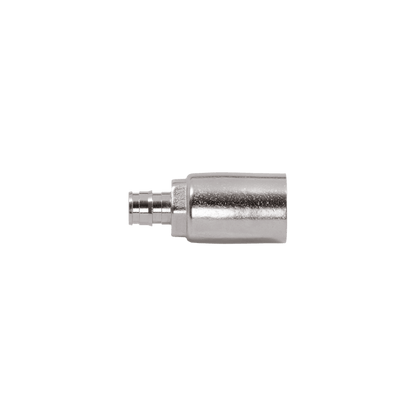 A product shot of the half inch straight PEX expansion inlet.