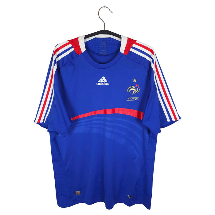 2007-08 France Home Shirt - front view
