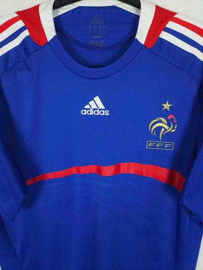 2007-08 France Home Shirt - detailed view