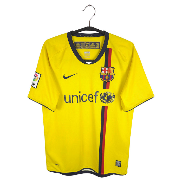 2008-09 Barcelona Away Shirt Messi #10 - front view