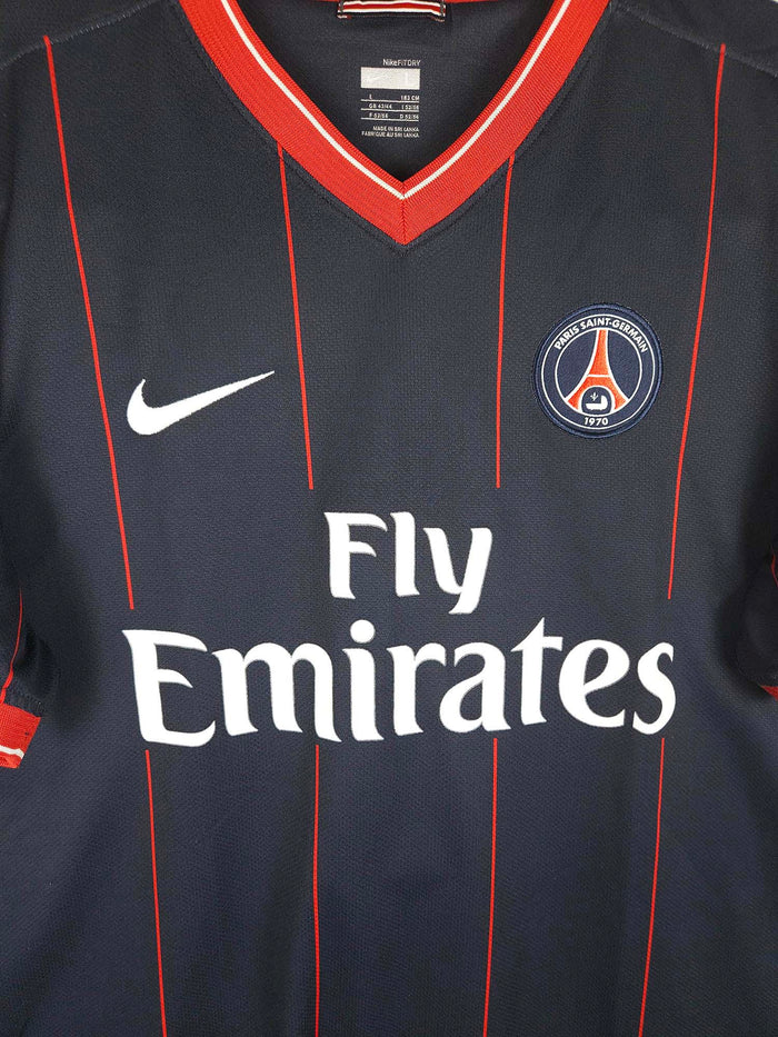 2009-10 Paris Saint-Germain Home Shirt Hoarau #9 - detailed view