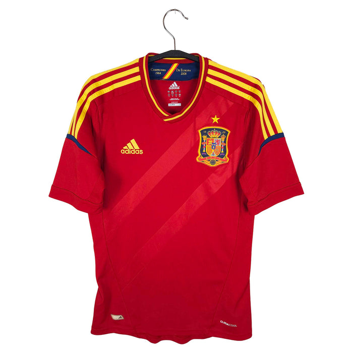 2011-12 Spain Home Shirt - front view