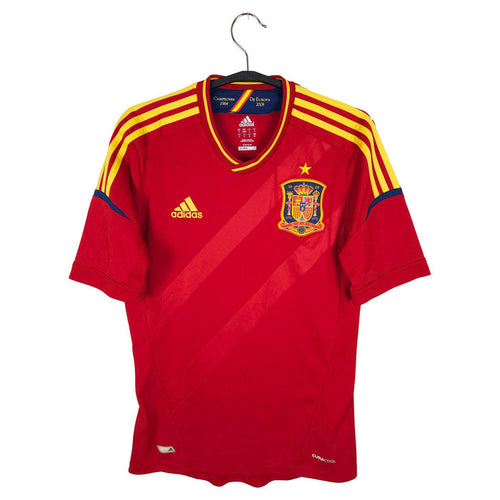 2011-12 Spain Home Shirt - front view