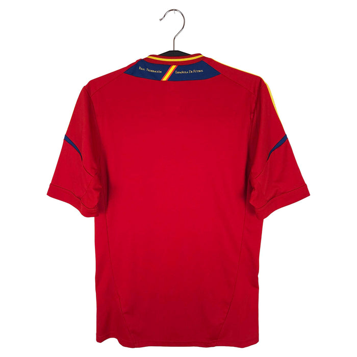 2011-12 Spain Home Shirt - back view