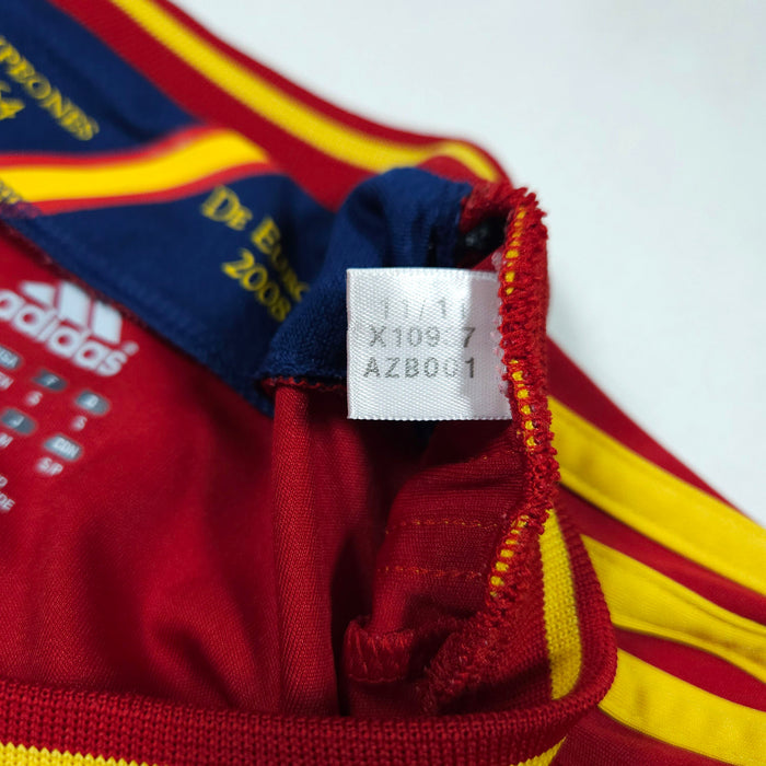 2011-12 Spain Home Shirt - detailed view