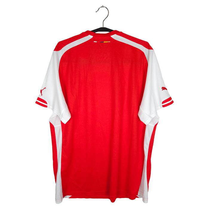 2014-15 Arsenal Home Shirt - back view
