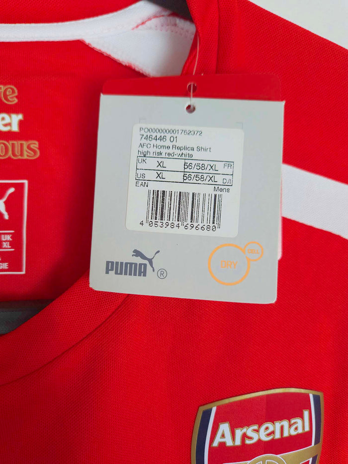 2014-15 Arsenal Home Shirt - detailed view
