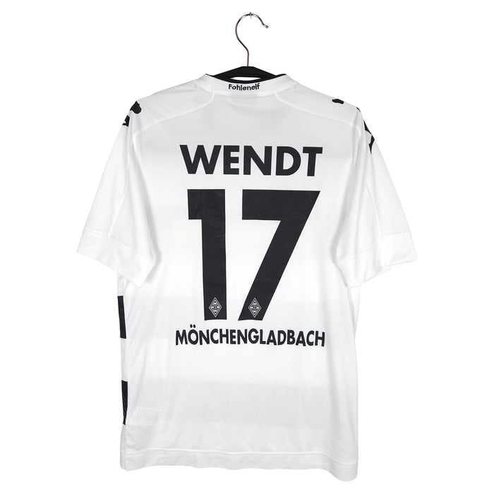 2016-17 Borussia Mönchengladbach Home Shirt Wendt #17 - back view