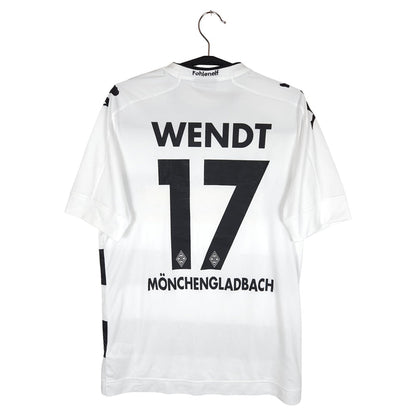 2016-17 Borussia Mönchengladbach Home Shirt Wendt #17 - back view