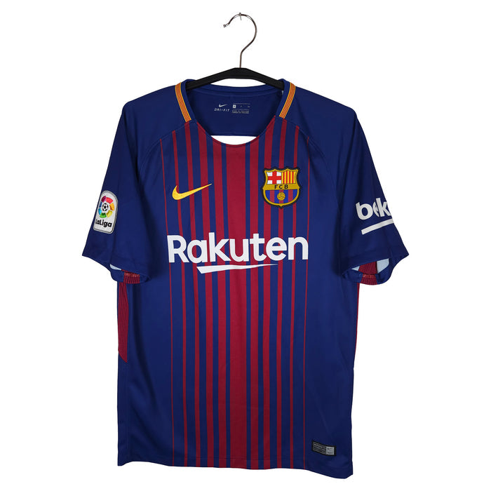 2017-18 Barcelona Home Shirt Messi #10 - front view