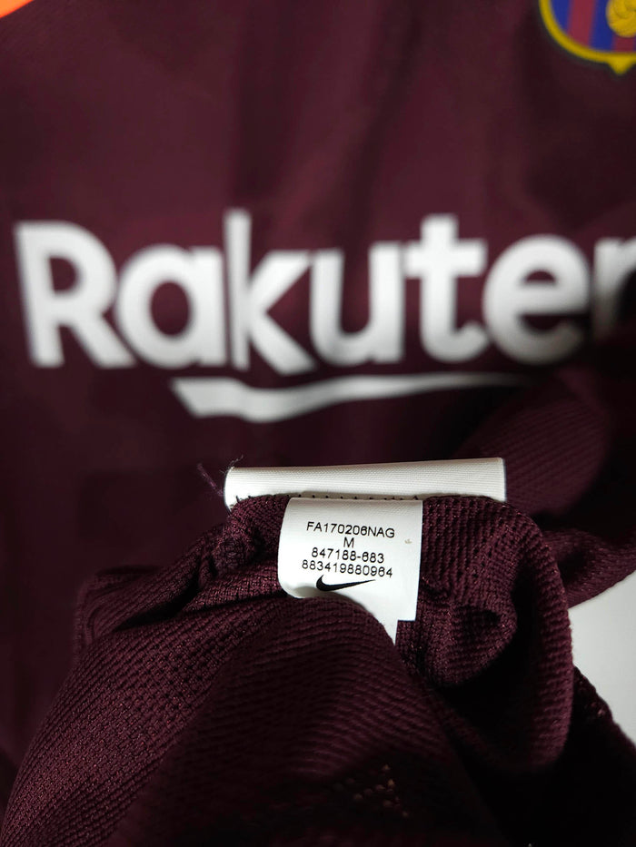 2017-18 Barcelona Third Shirt Rakitic #4 (Pro) - detailed view