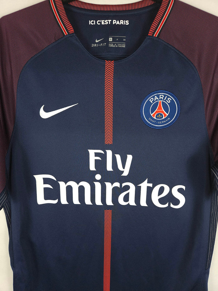 2017-18 Paris Saint-Germain Home Shirt Mbappé #29 - detailed view