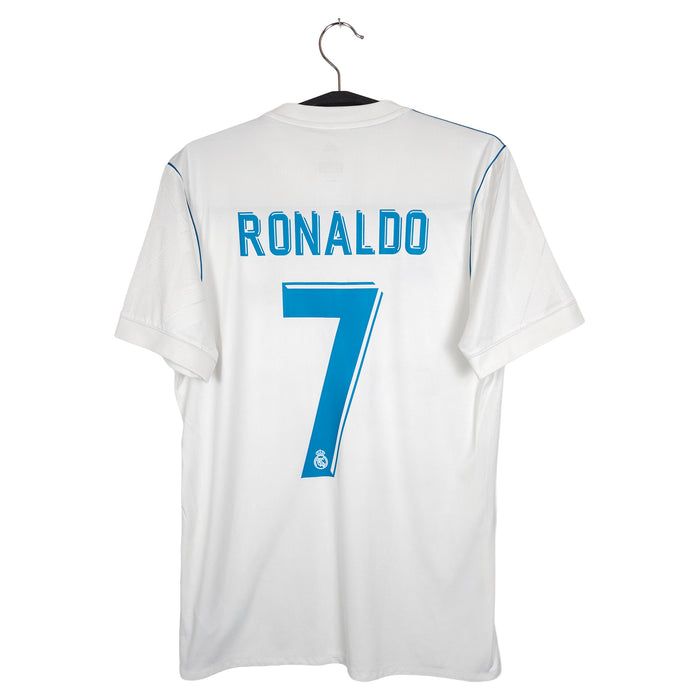 2017-18 Real Madrid Home Shirt Ronaldo #7 - back view
