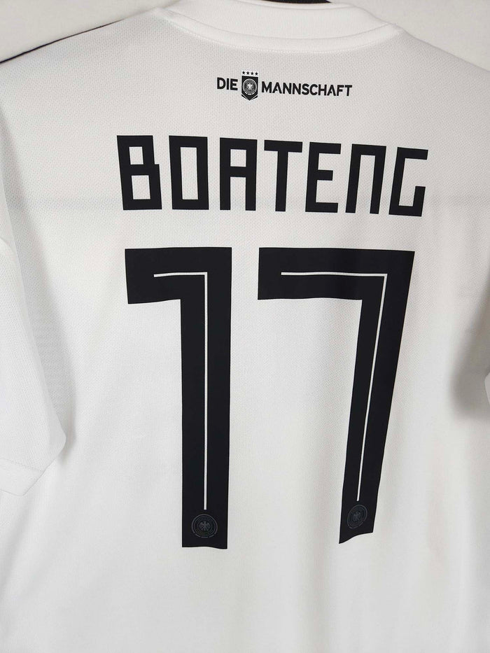 2018-19 Germany Home Shirt Boateng #17 - detailed view