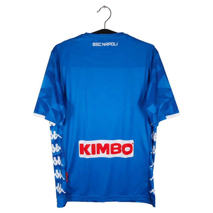2018-19 Napoli Home Shirt - back view