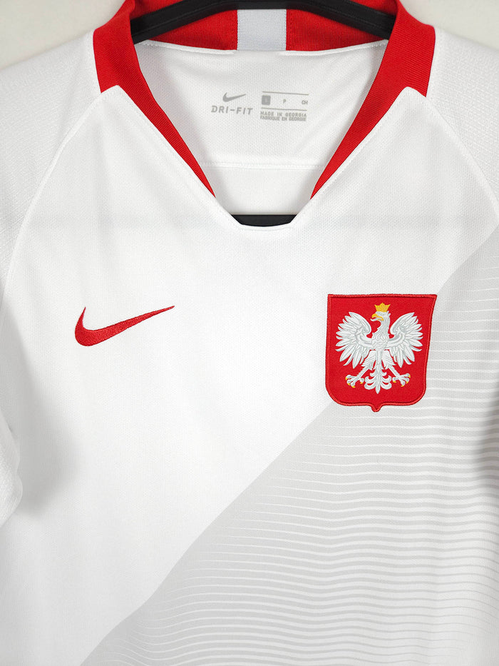 2018-19 Poland Home Shirt - detailed view