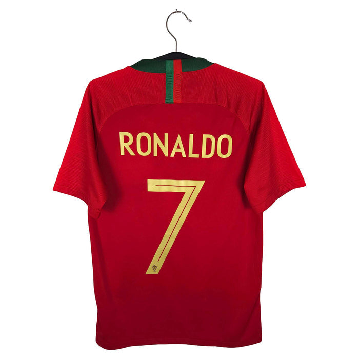2018-19 Portugal Home Shirt Ronaldo #7 - back view