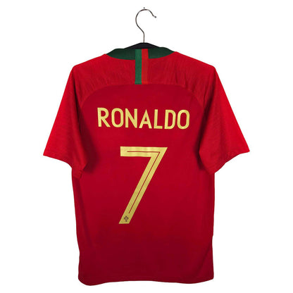 2018-19 Portugal Home Shirt Ronaldo #7 - back view