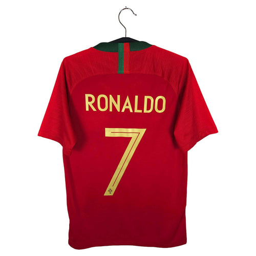 2018-19 Portugal Home Shirt Ronaldo #7 - back view