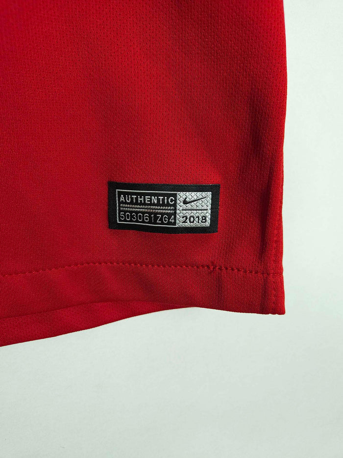 2018-19 Portugal Home Shirt Ronaldo #7 - detailed view
