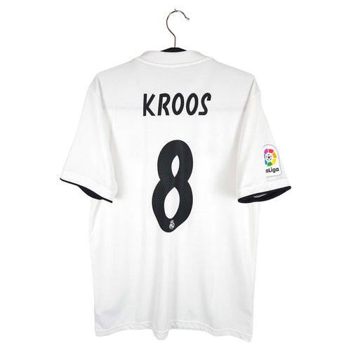 2018-19 Real Madrid Home Shirt Kroos #8 - back view