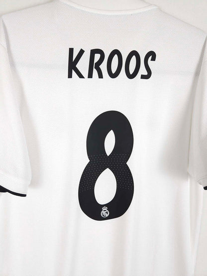 2018-19 Real Madrid Home Shirt Kroos #8 - detailed view