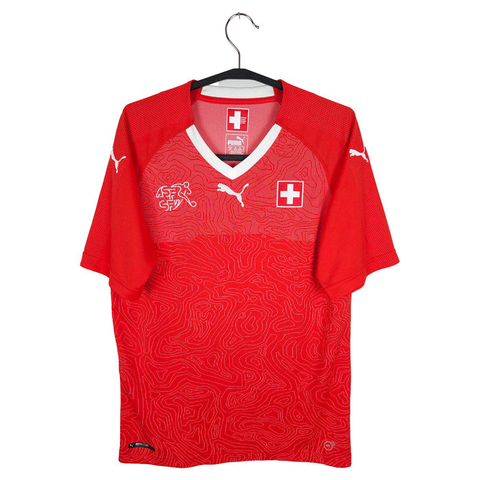 2018-19 Switzerland Home Shirt - front view