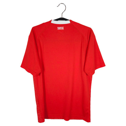 2018-19 Switzerland Home Shirt - back view