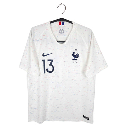 2018 France Away Shirt Kante #13 - front view