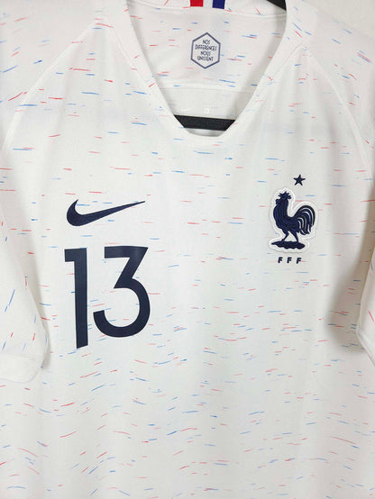 2018 France Away Shirt Kante #13 - detailed view