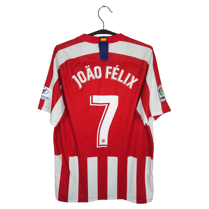2019-20 Atletico Madrid Home Shirt Joao Felix #7 - back view