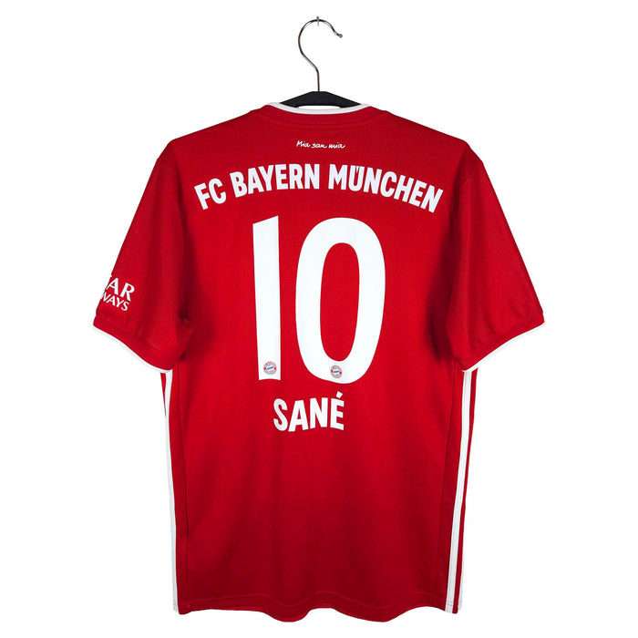 2020-21 Bayern Munich Home Shirt Sané #10 - back view