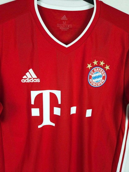 2020-21 Bayern Munich Home Shirt Sané #10 - detailed view