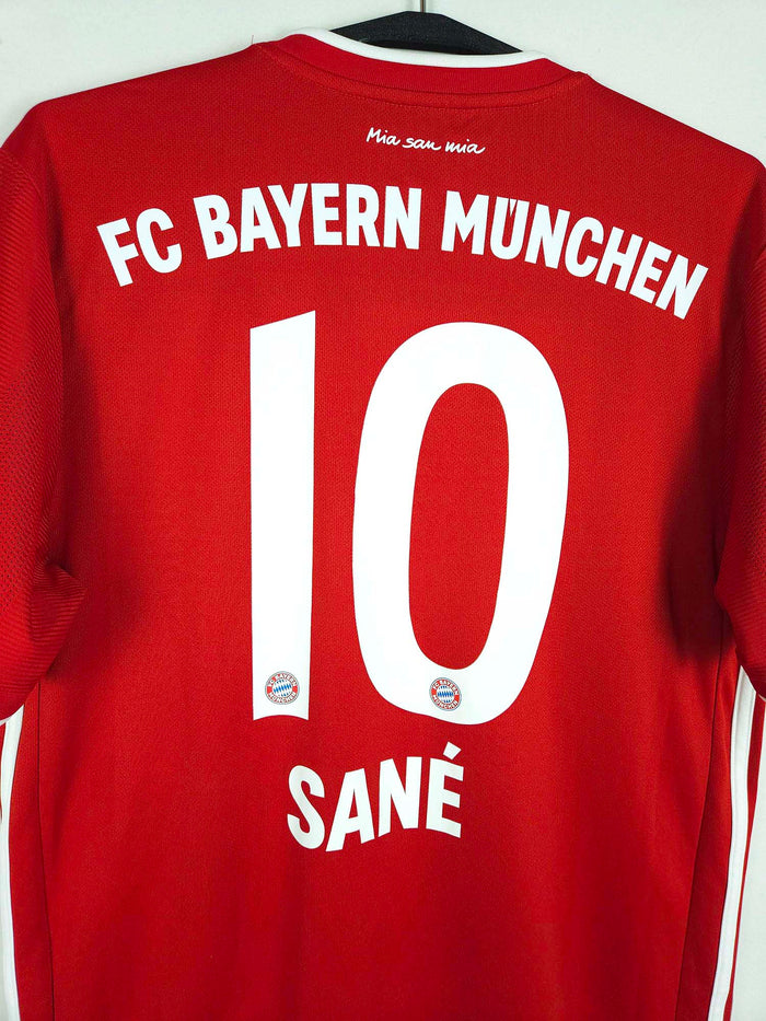 2020-21 Bayern Munich Home Shirt Sané #10 - detailed view