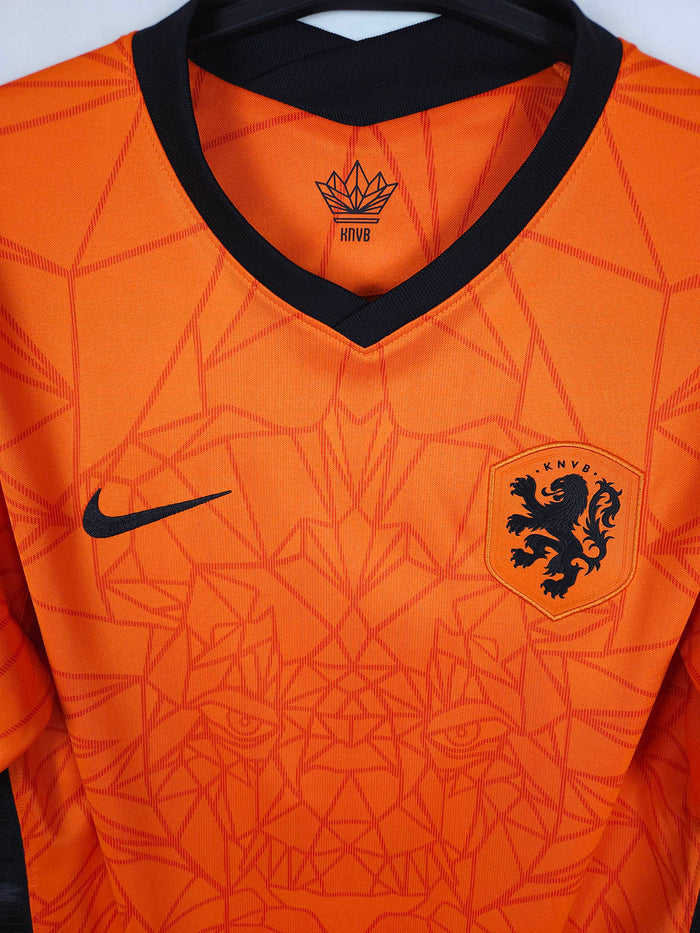 2020-21 Netherlands Home Shirt - detailed view