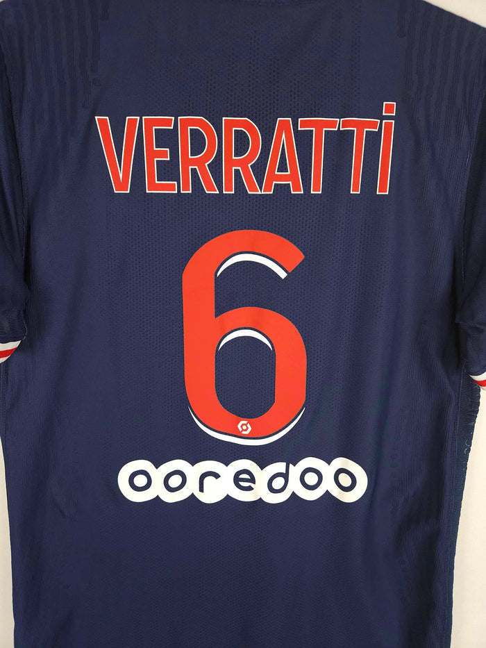 2020-21 Paris Saint-Germain Home Shirt Verratti #6 (Pro) - detailed view