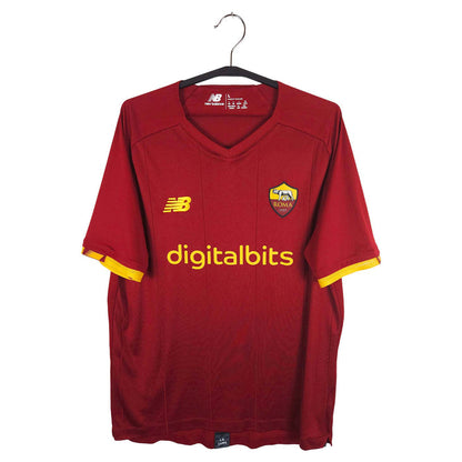 2021-22 AS Roma Home Shirt Dzeko #9 - front view