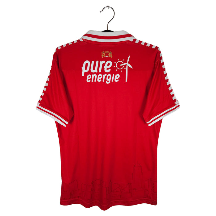 2021-22 Twente Home Shirt - back view