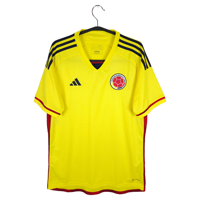 2022-23 Colombia Home Shirt - front view