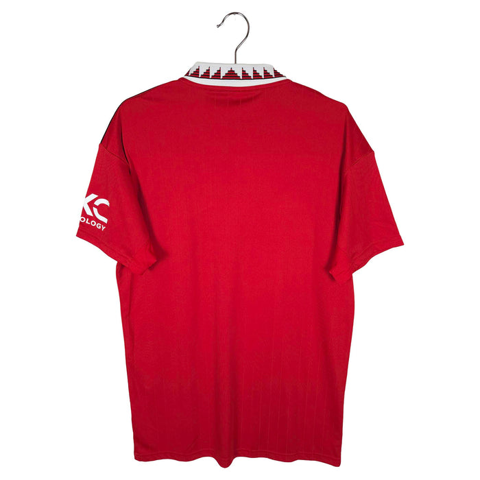 2022-23 Manchester United Home Shirt - back view