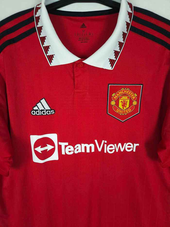2022-23 Manchester United Home Shirt - detailed view