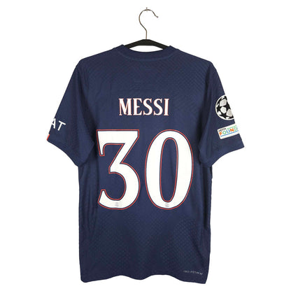 2022-23 Paris Saint-Germain Home Shirt Messi #30 (Pro) - back view