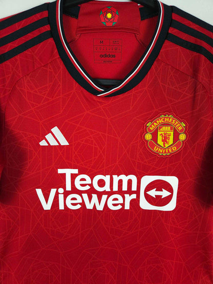 2023-24 Manchester United Home Shirt - detailed view